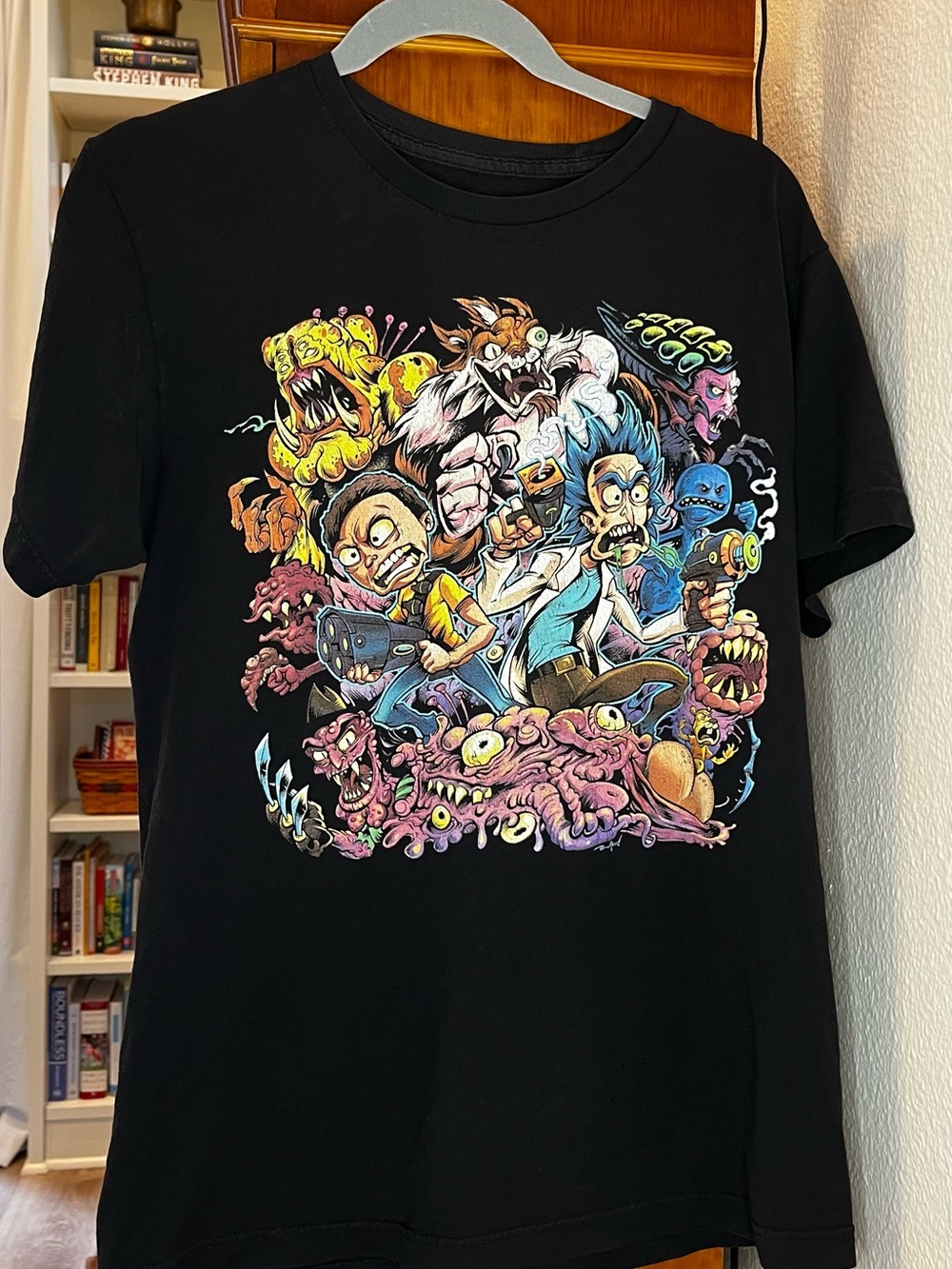 Rick and Morty Graphic Tee - Black